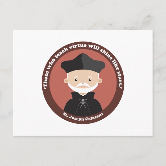 St. Joseph Calasanz Briefkaart (Voorkant)
