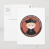 St. Joseph Calasanz Briefkaart (Voorkant / Achterkant)