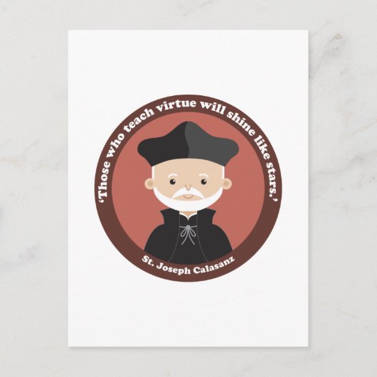 St. Joseph Calasanz Briefkaart (Voorkant)
