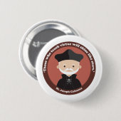 St. Joseph Calasanz Ronde Button 5,7 Cm (Voorkant /achterkant)
