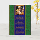 St. Joseph Card Kaart (Gele Bloem)