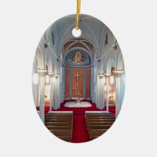 St. Joseph Chapel Keramisch Ornament (Voorkant)