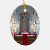 St. Joseph Chapel Keramisch Ornament (Achterkant)