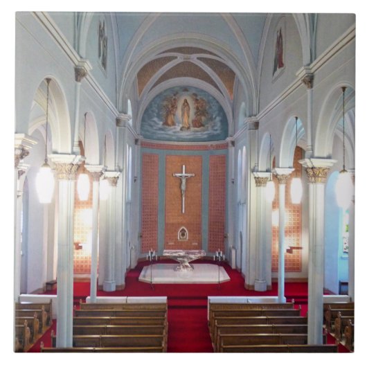 St. Joseph Chapel Tegeltje (Voorkant)