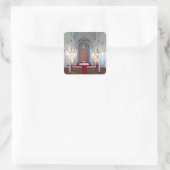 St. Joseph Chapel Vierkante Sticker (Tas)