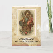 St. Joseph & Child Jesus Afstuderen Aanvang Kaart (Voorkant)