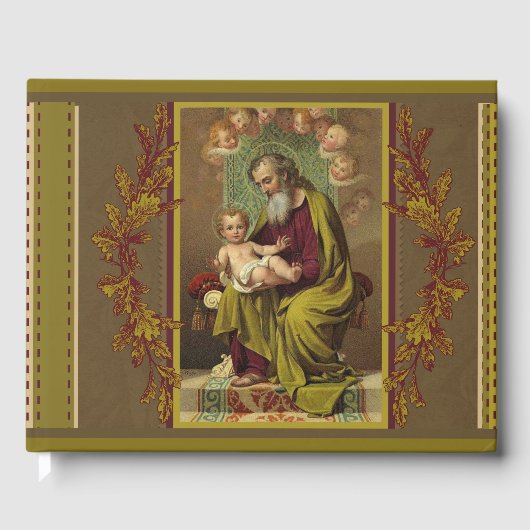 St. Joseph Child Jesus Feast Day Guest Book Gastenboek (Voorkant)