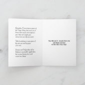 St. Joseph Child Jesus Feast Day Kaart (Binnen)