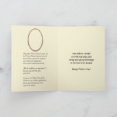 St. Joseph Child Jesus Vaderdag Religious Card Kaart (Binnen)