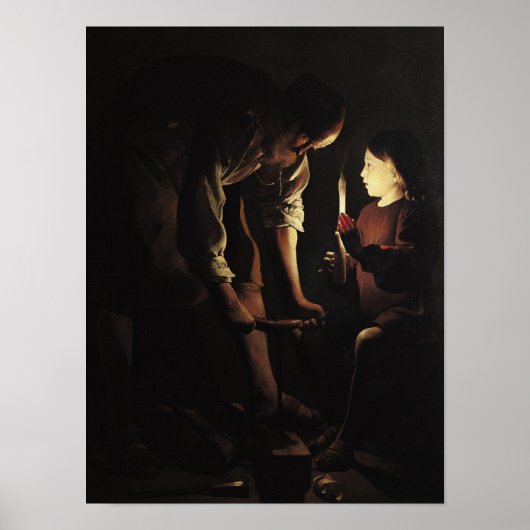 St. Joseph, de Carpenter, c.1640 Poster (Voorkant)