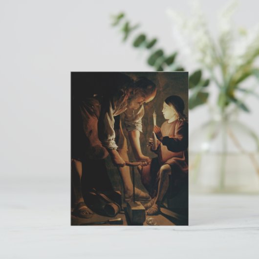 St. Joseph, de Timmerman Briefkaart (Staand voorkant)