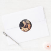 St Joseph door Guido Reni Ronde Sticker (Envelop)