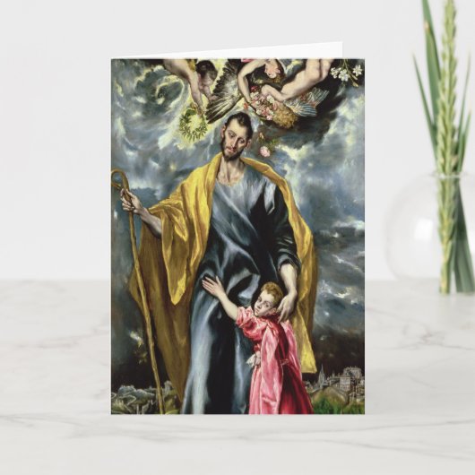 St. Joseph en Kind van Christus, 1597-99 Kaart (Voorkant)