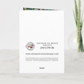 St. Joseph Feast Glas in lood Prayer Kaart (Achterkant)