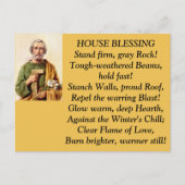 St. Joseph House Blessing Post Card Briefkaart (Voorkant)