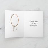  St. Joseph Jesus Religieuze Katholieke Kaart (Binnen)