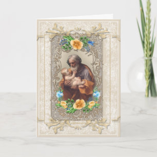 St. Joseph Jesus Religieuze Katholieke Kaart