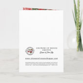 St. Joseph Jesus Rode Rozen Memorare Gebed Kaart (Achterkant)