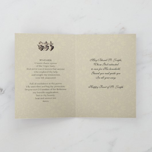 ST. JOSEPH KAART (Binnen)