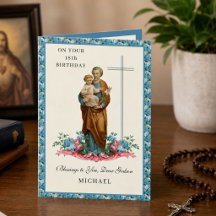 St. Joseph katholieke peetzoon 18e verjaardagskaar