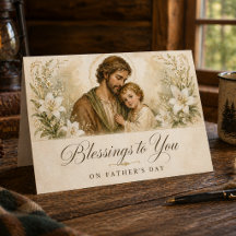 St. Joseph & Kind Jezus Vaderdagzegen