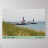 St. Joseph Lighthouse - Michigan Poster (Voorkant)