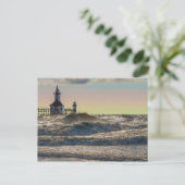 St Joseph Lighthouse Painterly Briefkaart (Staand voorkant)