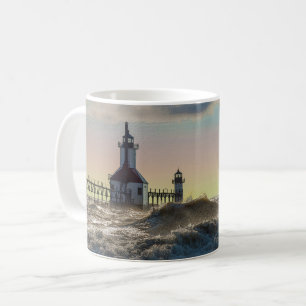 St Joseph Lighthouse Painterly Coffee Mok
