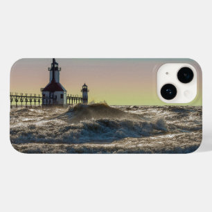 St Joseph Lighthouse Painterly Hoesje-Mate iPhone  Case-Mate iPhone 14 Hoesje