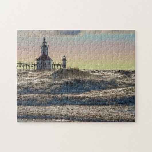 St Joseph Lighthouse Painterly Legpuzzel (Horizontaal)