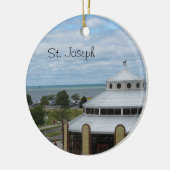 St. Joseph, Michigan Keramisch Ornament (Links)