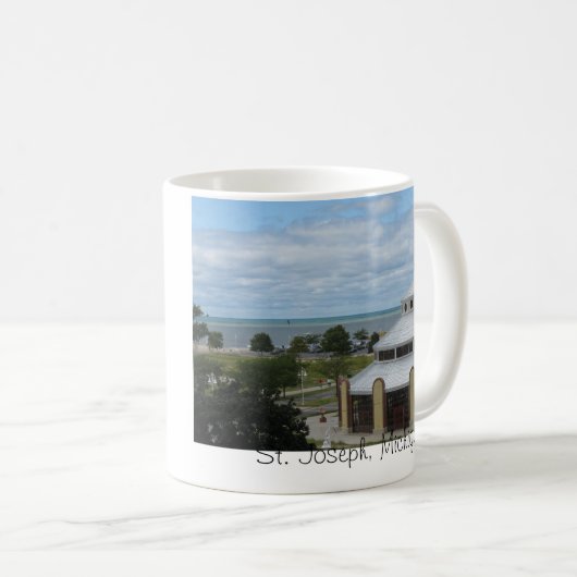 St. Joseph, Michigan Koffiemok (Voorkant rechts)