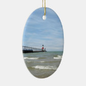 St. Joseph Michigan Lighthouse Ornament (Rechts)
