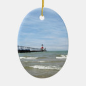 St. Joseph Michigan Lighthouse Ornament (Voorkant)