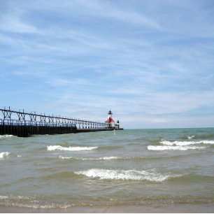 St. Joseph Michigan Lighthouse Sleutelhanger