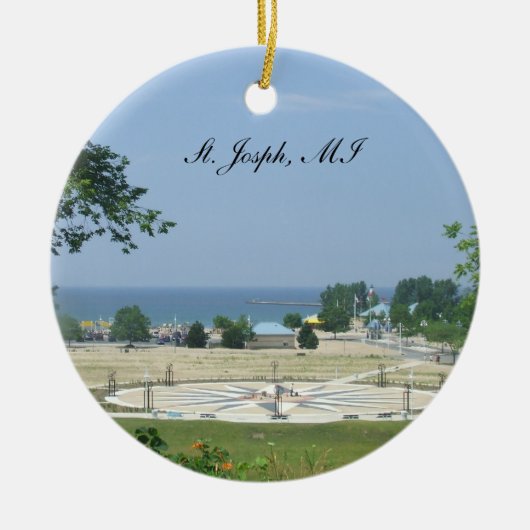 St. Joseph Michigan Ornament (Voorkant)