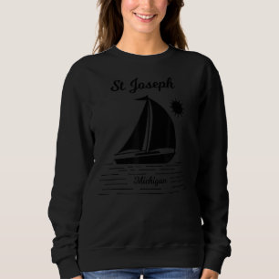 St Joseph Michigan Sailboot Trui