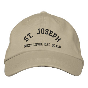 St. Joseph Next Level Vader Doelen Geborduurde Pet
