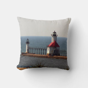 St. Joseph North Pierhead Lights kussen