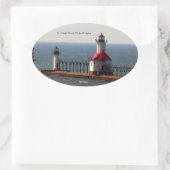 St. Joseph North Pierhead Lights sticker (Tas)