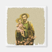 St Joseph Novena Magneet (Voorkant)