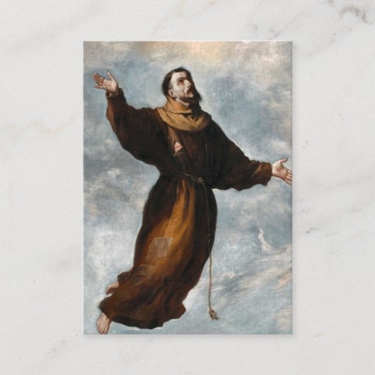 St. Joseph of Cupertino Catholic Prayer Card Plaatskaartje (Voorkant)