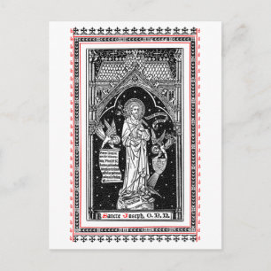 St. Joseph, Patroon van de Kerk (DT 01) Briefkaart