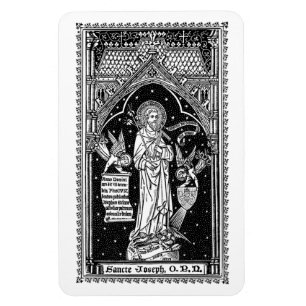 St. Joseph, Patroon van de Kerk (DT 01) Magneet