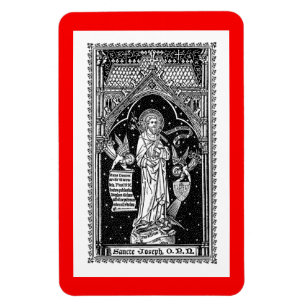 St. Joseph, Patroon van de Kerk (DT 01) Magneet