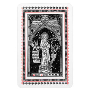 St. Joseph, Patroon van de Kerk (DT 01) Magneet