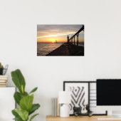 St. Joseph Pier Light, MI Poster (Thuiskantoor)