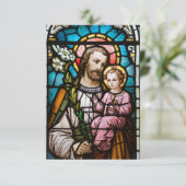 St Joseph Prayer Card (Staand voorkant)