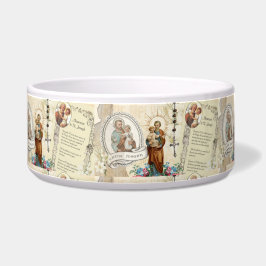 St. Joseph Religious Prayer Bowl Voerbakje