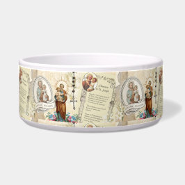 St. Joseph Religious Prayer Bowl Voerbakje